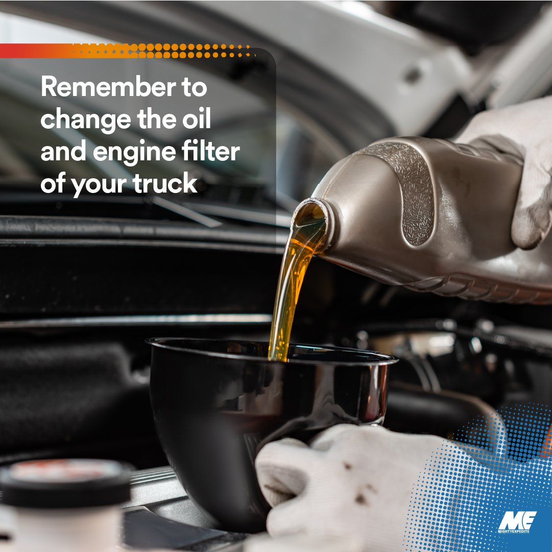 Oil and filter changes are one of the most critical parts of a good truck maintenance schedule. 👨‍🔧
 
Take care of your best friend and keep trucking! 🚛

#trucking #trucks #truckdriver #truckinglife #truckerlife