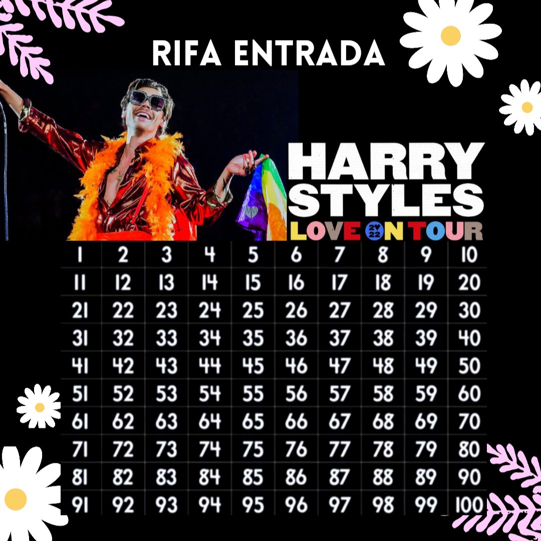 zxynvodka's tweet photo. Hola voy a rifar una entrada para la primer fecha de harry styles en Argentina, sector campo. cualquier duda me pueden hablar por privado, les respondo todo.. y ojalá alguien con solo 300 pe pueda ver a harry💞 https://t.co/7iS0GWdjJV