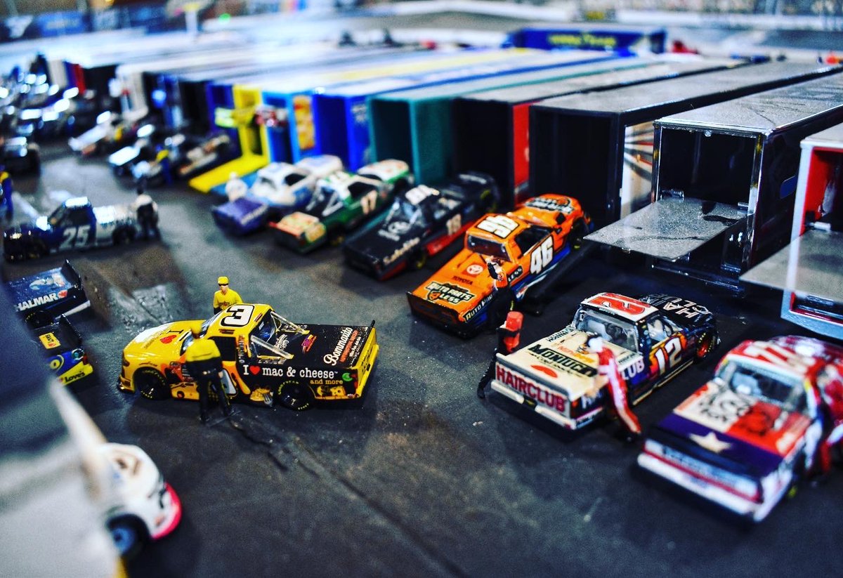 BehrendSpeedway's tweet image. Truck series is prepping for practice/qualifying