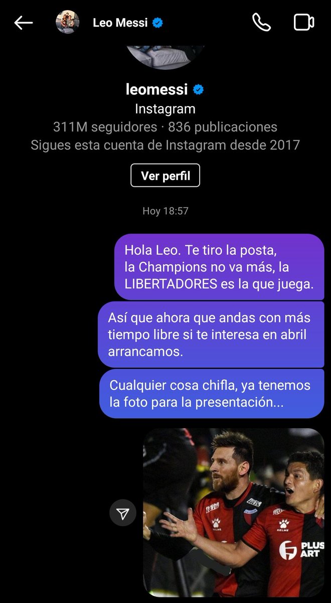 RamiroOreggioni's tweet photo. @ColonOficial ya tire la caña, si pica te aviso. https://t.co/vHcU0YX6MI