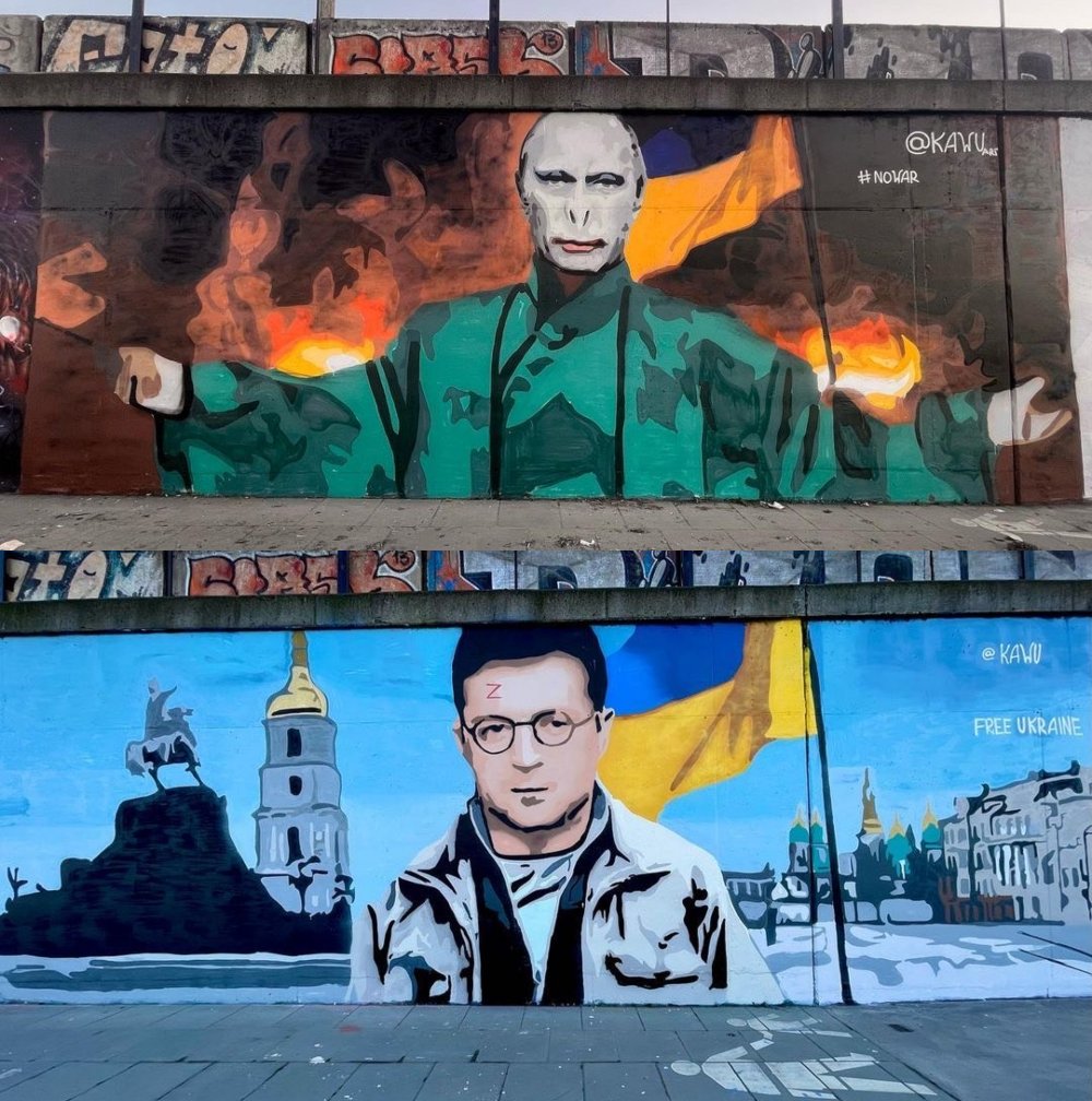 EiProfeta's tweet photo. Arte callejero en Polonia. https://t.co/XJyokUUeLL