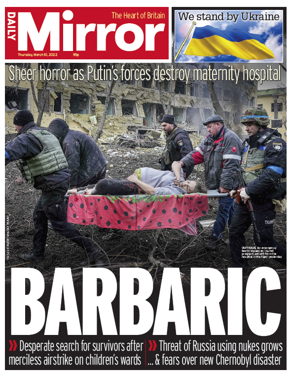 Thursday's Mirror: "Barbaric" #BBCPapers #TomorrowsPapersToday bbc.in/BBCPapers