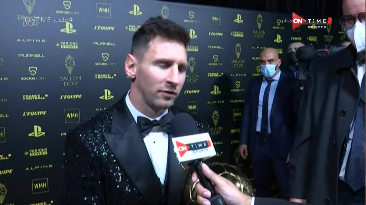 NoodleHairCR7's tweet photo. Messi: "If Journalists could vote for goals, I would have 3 goals and Benzema 0." https://t.co/SgNr02bgJ6
