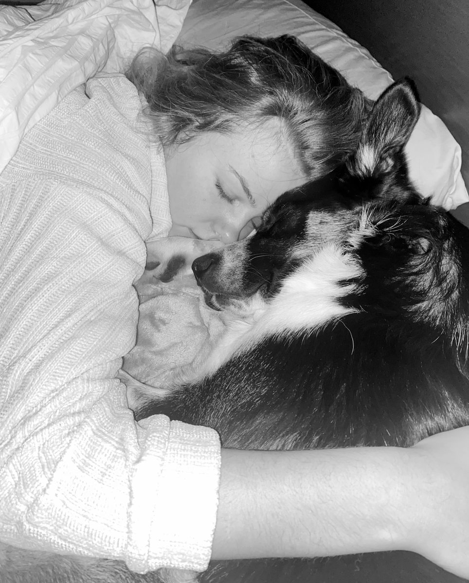 How we slept all last night before his surgery this morning! Show me a photo of the unbreakable bond you share with your dog!! #nowordsneeded #actionsoverwords #purestlove #wedontdeservedogs #dogsoftwitter