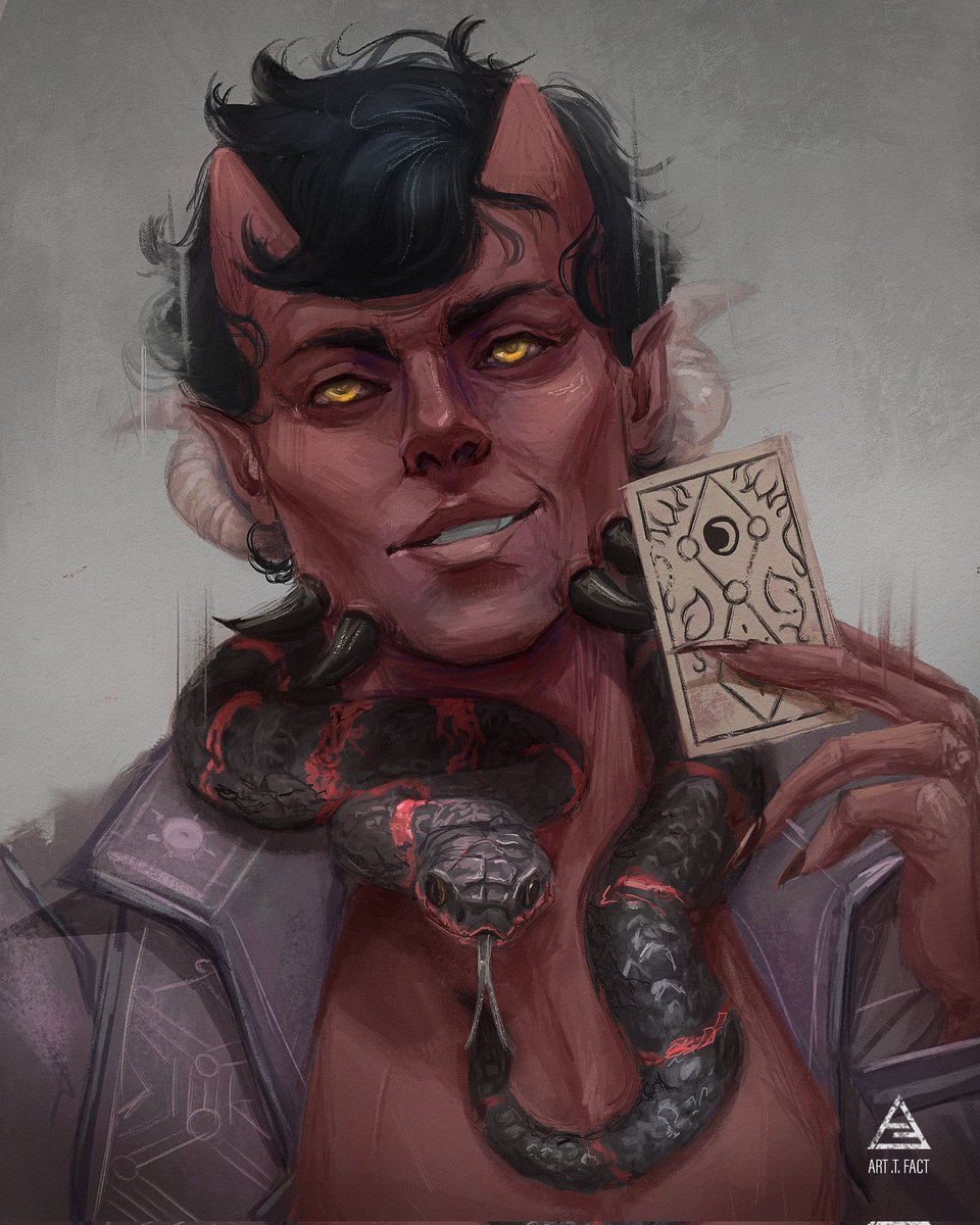 art_t_fact's tweet photo. Cringe Man and his beloved Ouroboros!!
Been wanting to do this for quite a while now. Hands down, the best playthrough of Inscryption I've watched โค๏ธ
#unionart #artistsontwitter https://t.co/m8SdzfMQM8