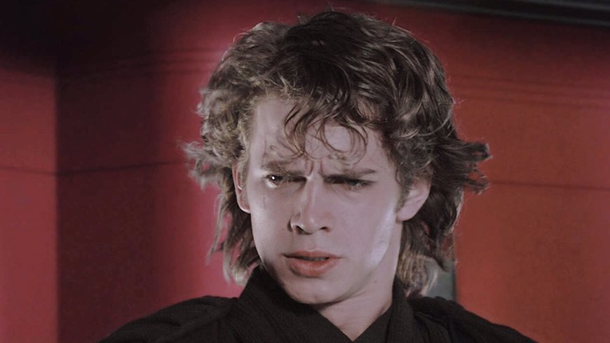 hayden christensen as anakin skywalker/darth vader. that’s it. that’s the tweet.