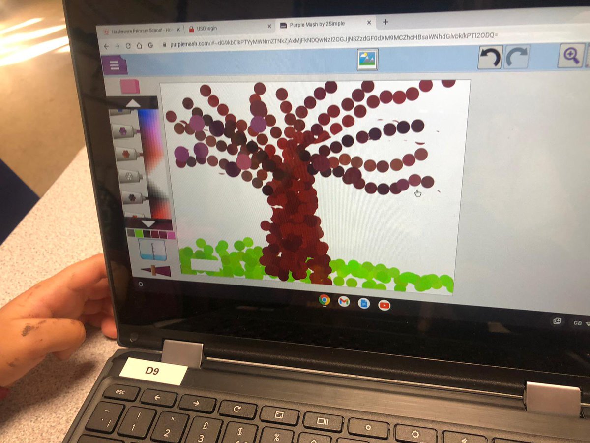 HPS_LowerSchool's tweet photo. Y2 have been busy creating pictures on purple mash using pointillism. #INSPIRE #HaslemereCurriculum #PrimaryComputing #pointillism @purpleMash https://t.co/QAu8yLHxBF
