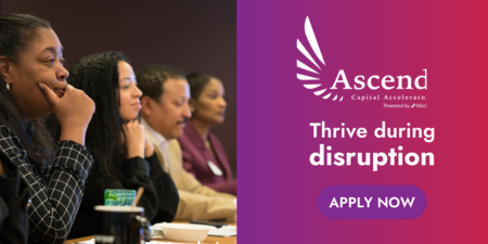 thedchive's tweet photo. The Ascend Capital Accelerator: Thrive Cohort will focus on helping regional #entrepreneurs of color build #resilient #businesses. It’s a no-cost, award-winning, cohort-based program that prepares graduates for success. 🧵 https://t.co/hq8UGPOpCL