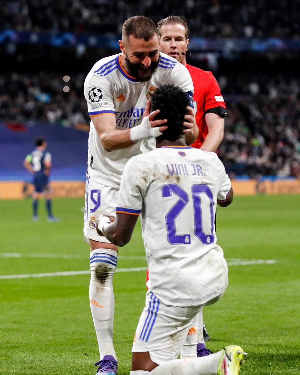 Yo vi jugar a estos dos en el Bernabéu.