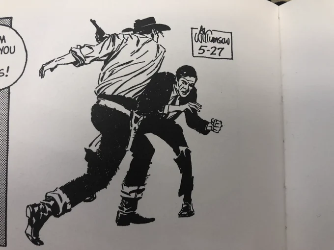 I love when Al Williamson draws fisticuffs 