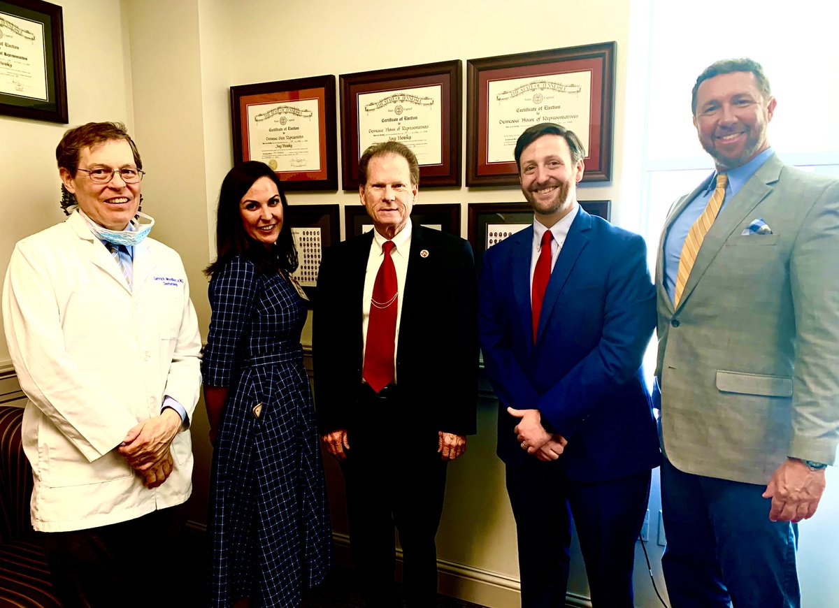 TennesseansM's tweet photo. Thank you @joey_senator for your strong leadership on behalf of #TN patients and sponsorship of #SB1310 to reform #steptherapy ! #tnleg https://t.co/HqCUuYrZ37
