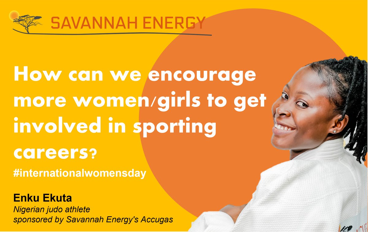 There are several things that would encourage African women and girls to get more involved in sporting careers. Firstly, introducing girls to sports at a young age, so they see sports as a major part of life 
Read more here: bit.ly/3CuPXee