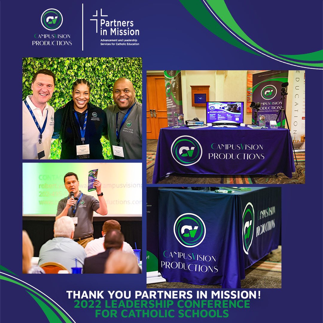 campusvisionpro's tweet photo. Thank you @partnersmission for hosting an amazing event! We look forward to nurturing all of the connections created with potential partners by creating compelling stories that will advance their schoolโs mission.
#pimnaples | #campusvisionproductions https://t.co/xYh159vkx5