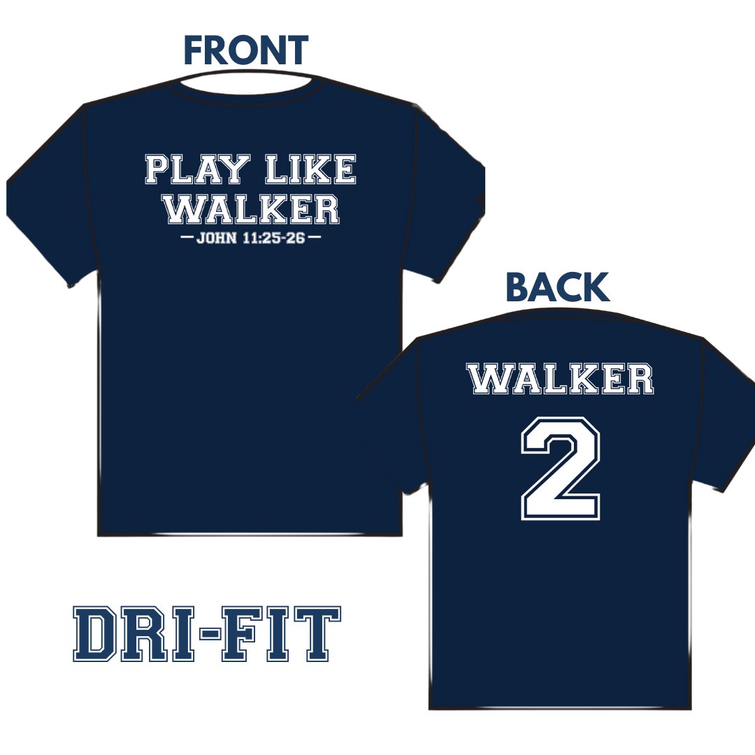 NCCSEagles's tweet photo. Live Like Walker / Play Like Walker. Walker Phillips's Upper School buddies designed two t-shirts to honor him: a "Play Like Walker" dri-fit shirt and a "Live Like Walker" Bella + Canvas tee. Link to order: https://t.co/yTd0e0povp. All profits go to the Live Like Walker Fund. https://t.co/pM1no8B9qK