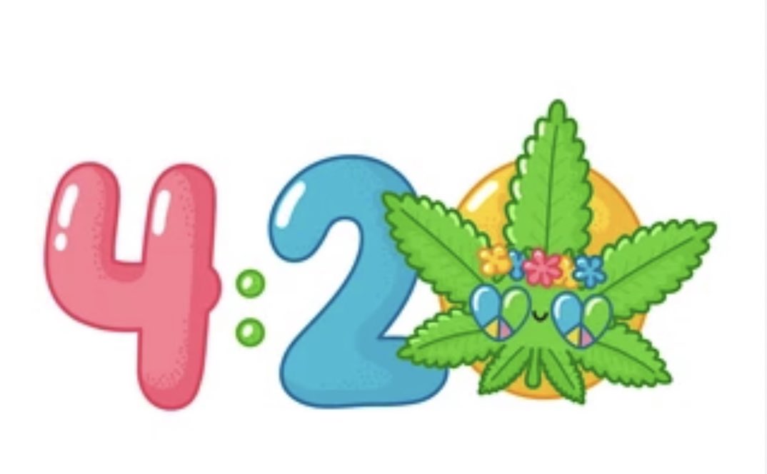 _jena4n's tweet photo. 4:20 fam! 💚😙💨 https://t.co/T9oqClvDT2