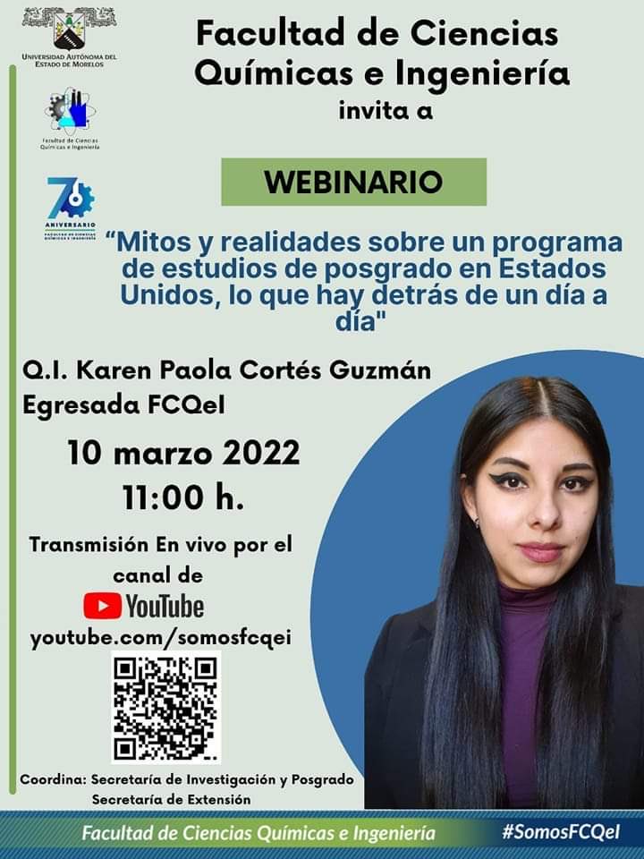 KarenCorguz's tweet photo. (Presentation in Spanish)
Acompañame a platicar sobre como conseguir estudiar en estados unidos!  #estudiareneua #estudiaenestadosunidos #posgrado #mujeresenstem #educationusa https://t.co/0168XG2A8d