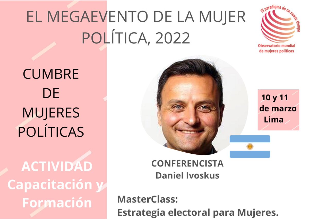 Observatorio Mundial de Mujeres Políticas tweet media