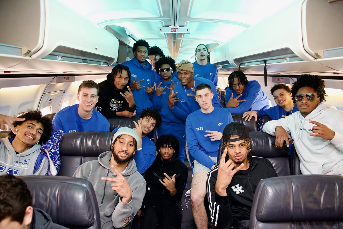 KentuckyMBB's tweet photo. See you in Tampa, #BBN 😼 https://t.co/2787yL41hb