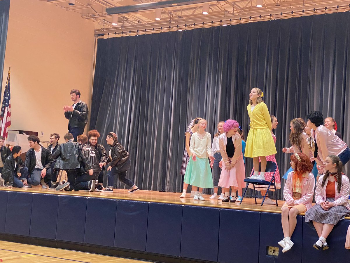 So lucky we got to see a sneak peek of our high school musical today at our school <a href="/JonestownElem/">Jonestown Elementary</a>. Can’t wait to see the whole show! <a href="/nlvikingmusical/">NL Musicals & Plays</a>