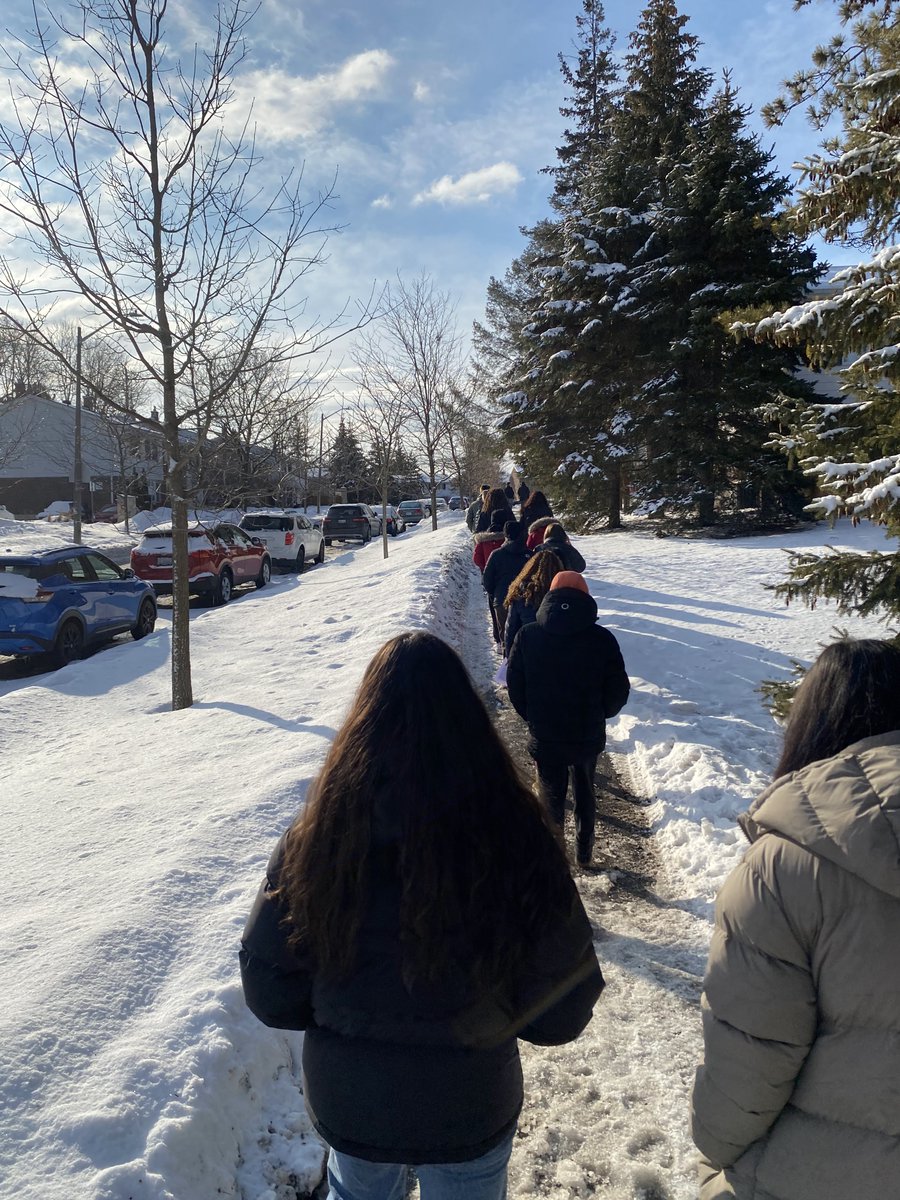 HaeringMr's tweet photo. The Grade 10 Religion class made the trek to @JohnApostleOCSB to deliver some posters for Lent. They wanted to share the community spirit and share some of their work. Thanks for allowing them to do this and putting them up around the school! @StPaulOCSB https://t.co/SepeXKFf24