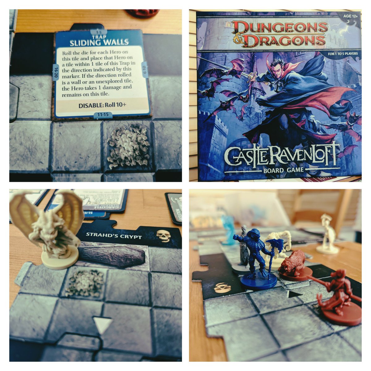 WeDieaLot's tweet photo. I've wanted Castle Ravenloft for YEARS. I remember thinking when it was released that I'll get a copy soon. Then it became rarer than water on the sun. Very happy to finally have it in my collection. https://t.co/WXbS3utmks