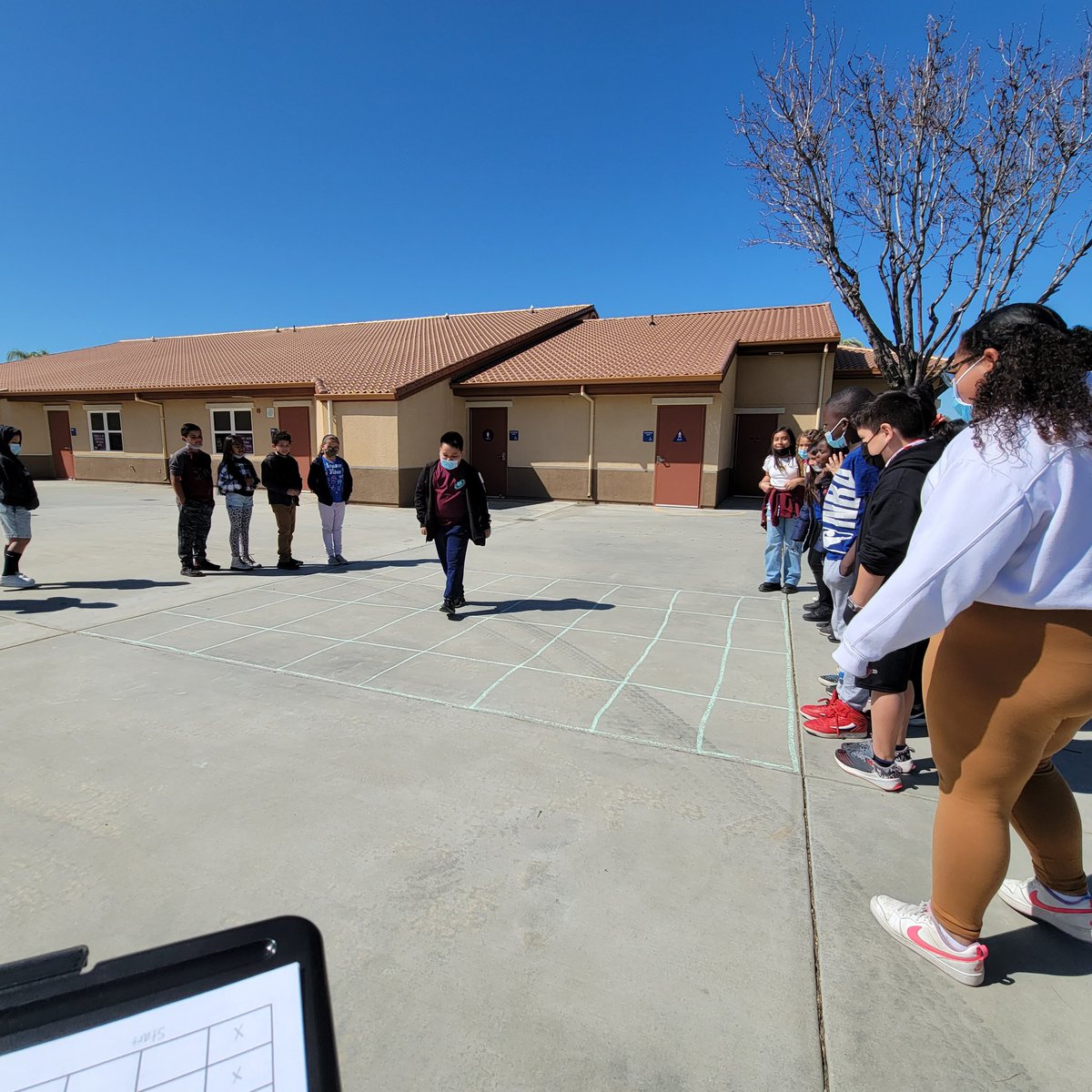 SweetScholars's tweet photo. My #SweetScholars spent some much needed group bonding time working together to cross the grid of awesome! #Trust #TeamWork #SEL #FalconFocus @FalconsAvalon https://t.co/iYxEtDXpP6
