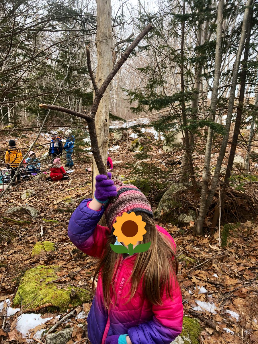 MsSinclair_Ed's tweet photo. A wonderful Wilderness Wednesday in the woods! We found a stick that looked like an antler, drew some nature drawings, measured how deep a hole was with a stick, found some interesting mushrooms and much much more! #TakeMeOutside #ForestSchool #FreshAirLearning #PlayBasedLearning https://t.co/xAuHBovzoH