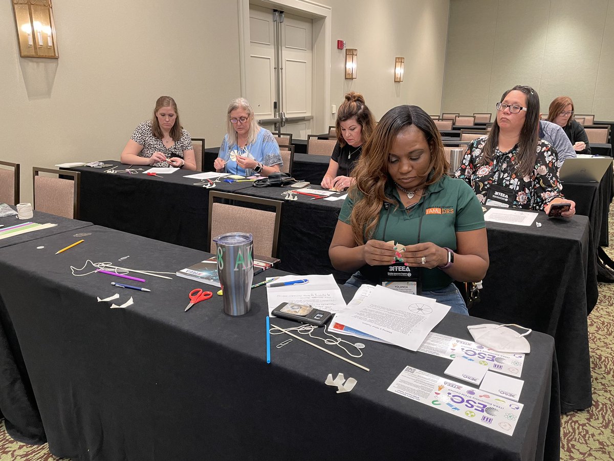 j6panus's tweet photo. Awesome @ITEEAESC Pre-Conference workshop in the books! Fabulous discussions, sharing ideas and connections made today! (Oh, and we flew planes! 💕✈️) come to the ESC General meeting tomorrow at 1pm! @iteea #iteea22 #STEM https://t.co/ndC7MUGUpd