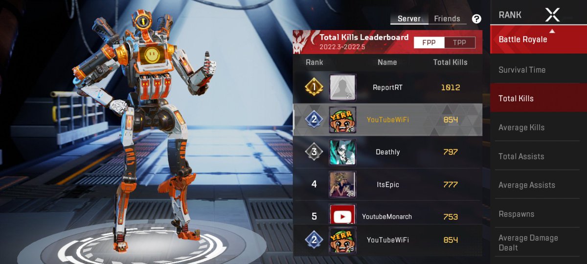 iAmWiFi_'s tweet photo. Still the best w/ @MonarchFPS 
#apexlegendsmobile https://t.co/b1wpzsDsdV