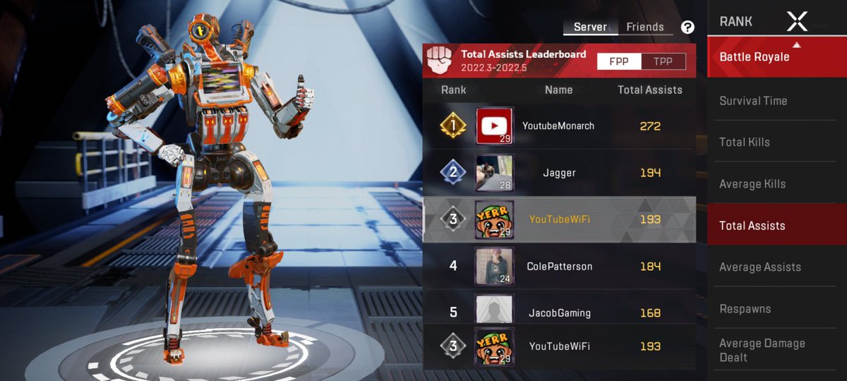 iAmWiFi_'s tweet photo. Still the best w/ @MonarchFPS 
#apexlegendsmobile https://t.co/b1wpzsDsdV