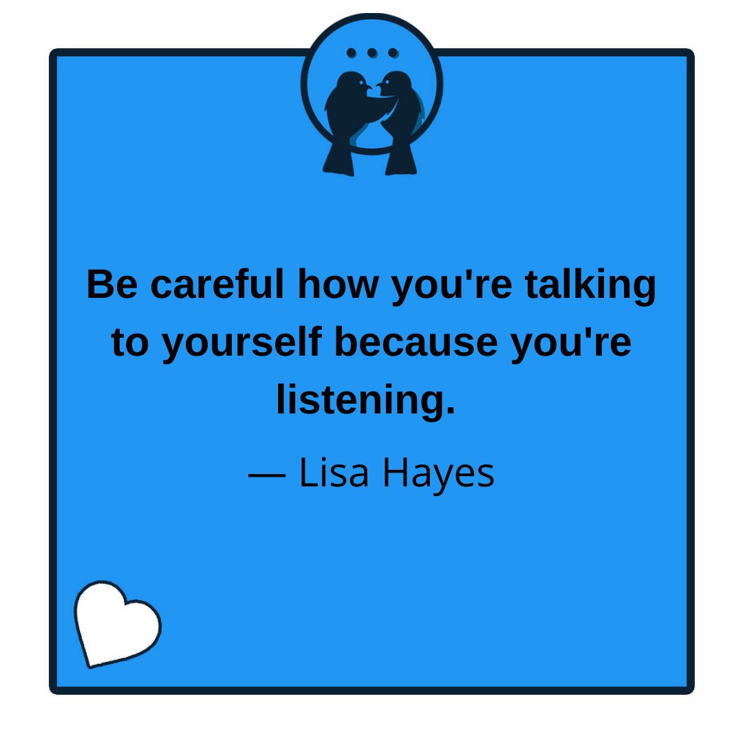 ventwstrangers's tweet photo. #SelfTalk is important. Are you being kind to yourself? ✨🤍 Make sure you listen to your #InnerDialogue and #BeKind. https://t.co/wWemkH5ZF5