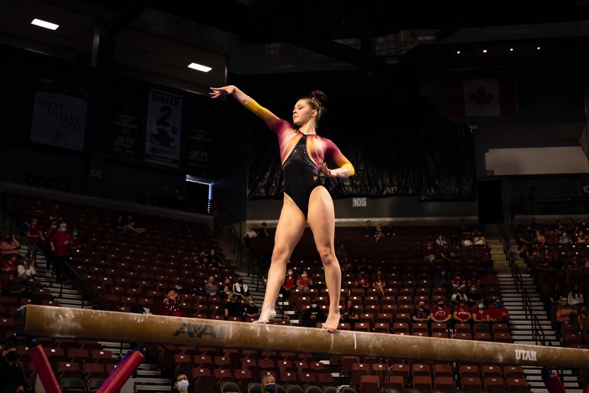 SunDevilGym's tweet photo. Megan Thompson 🔱

Our final senior has been with us for three seasons. She has been our steady leadoff on beam and has competed on floor as well. Thank you for everything, @megan__rose00! 💛 https://t.co/9n8V9aAzfp