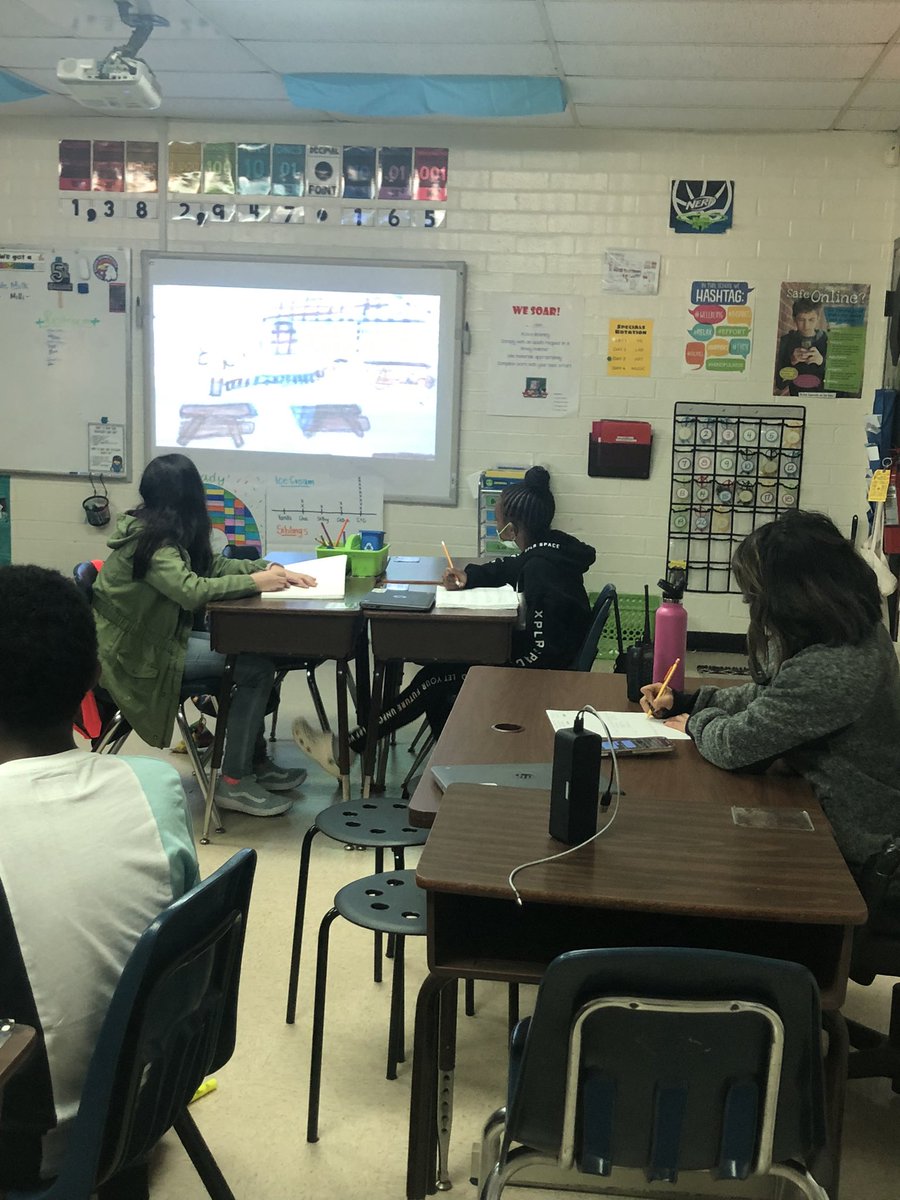 MsClark_5th's tweet photo. Thank you @Polito_CCSD for coming to watch our PBL documentaries and giving us feedback 🤩 #ClarkCrew #ogessteam #pbl #erosion @OGESeagles @oges_fifth https://t.co/HtfvoH3j5q