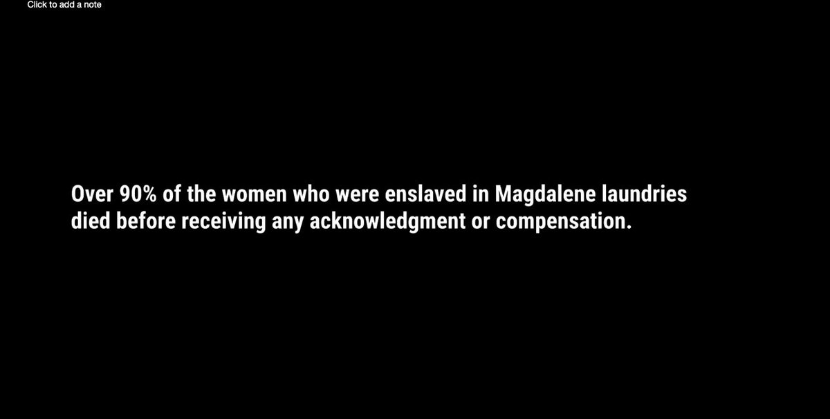 ‘My client was not at a position in her life where she had enough time and so she made the decision she would have to settle for what was on offer and move on with her life
The state lives forever
The victims of the Magdalene laundry will not’
Simon McGarr #irelandsdirtylajndry