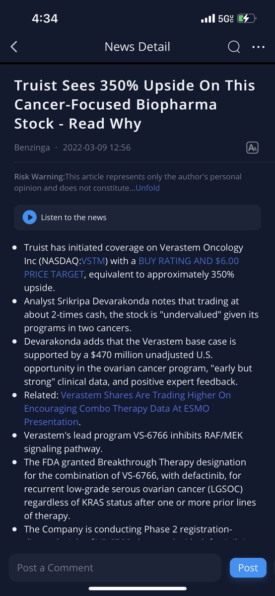 $VSTM <a href="/ripster47/">Ripster</a> <a href="/StockAuthority/">StockAuthority</a> @manpreetkailon <a href="/Mini_Tradez/">Mini_Tradez</a>