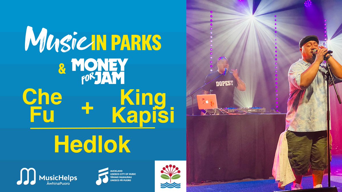 Watch and donate to MusicHelps via our give a little page 
ow.ly/ywF650Ifykz

Che Fu &amp; King Kapisi Performing as Hedlok brought to you by Music in Parks 2022 and Money for Jam

ow.ly/kV5S50Ifyky