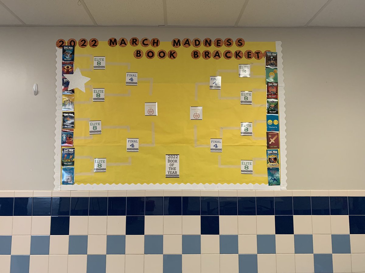 WinkleyLibrary's tweet image. Can’t wait to work our way through the 📖 bracket to see what the favorite 📖 is at Winkley. We are starting with the sweet 16 this week, our top 16 📖 for the year. #winkleyempowers