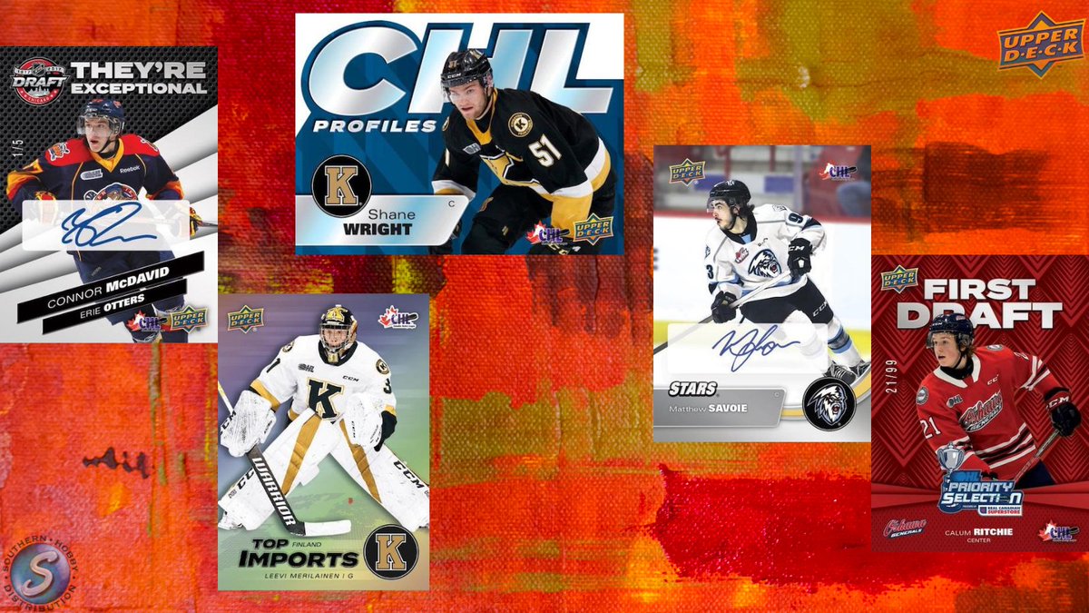 🎶 O Canada🎶 2021/22 <a href="/UpperDeckSports/">Upper Deck</a> CHL Hockey returns with an average of 2 parallels &amp; 9 inserts! This 400-card Base Set has 300 regs &amp; 100 short-prints. Find High Gloss &amp; Auto parallels in stars &amp; star rookies! 
Look for these to come out in August!
