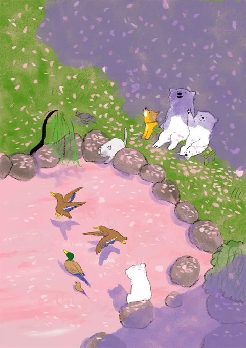 春がひらひら 