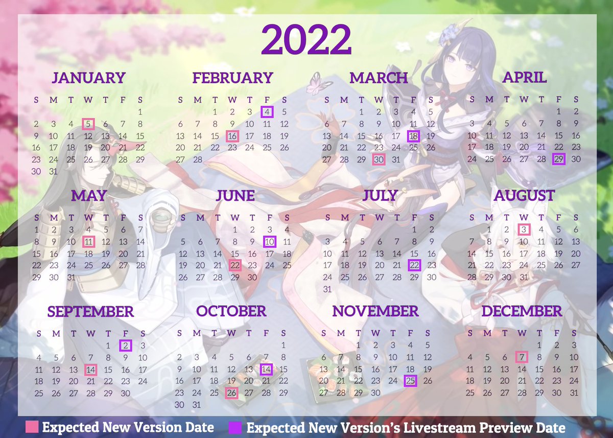 SaveYourPrimos's tweet photo. And finally, according to our handy-dandy Version Update Calendar, the expected date for the 2.6 Livestream is next week Friday, March 18th.

Subject to change via official announcement, as always.

(Source: https://t.co/67WLwaqlL1) https://t.co/iL2p7BSXOk