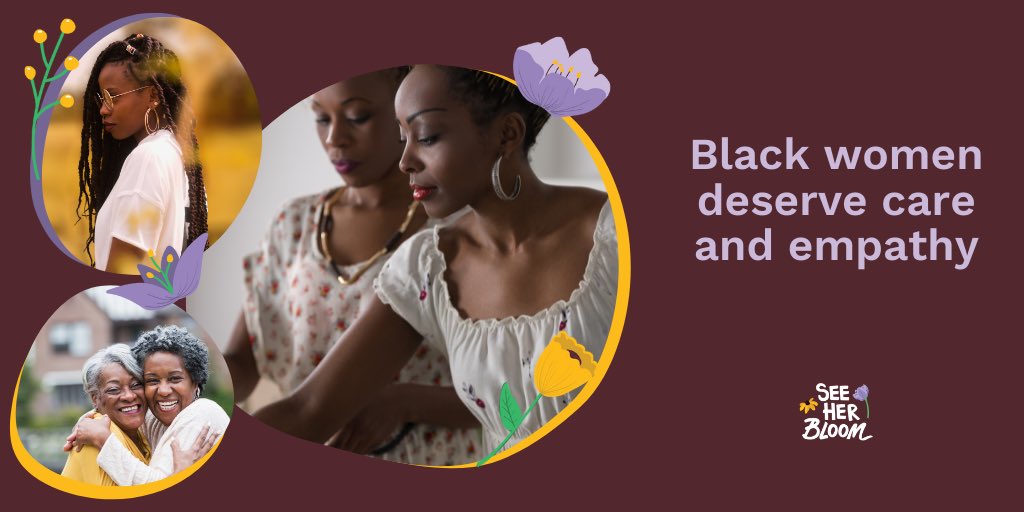 SeeHerBloomOrg's tweet photo. Sis, we see you glowing and blooming! We’re here for you while you’re tending your garden and sowing seeds of growth. 🌼 #SeeHerBloom https://t.co/0yZdkmM8UZ