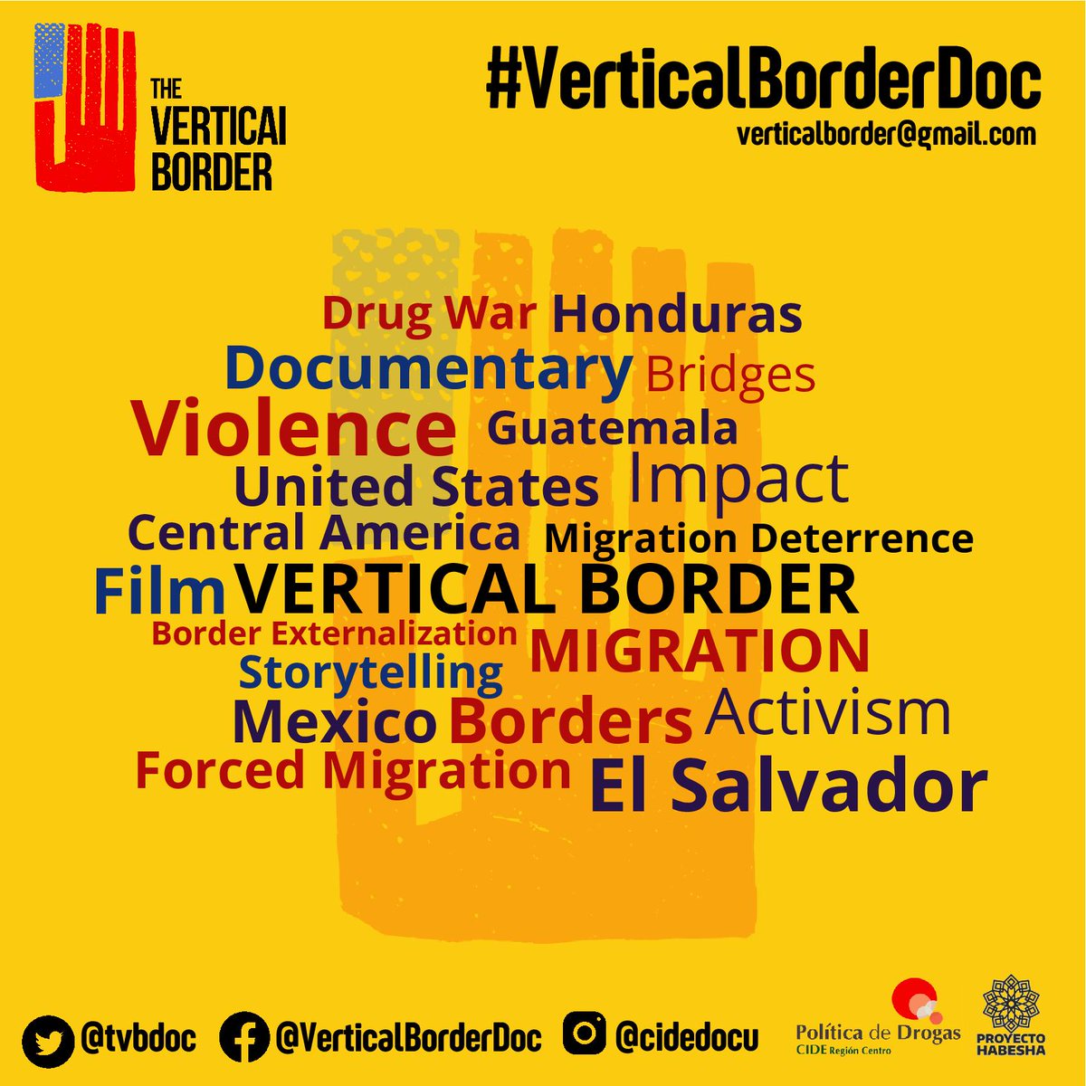 tvbdoc's tweet photo. The Vertical Border is a tool for education and debate. Watch the documentary and join the conversation!
#VerticalBorderDoc #documentary #film #CentralAmerica #Mexico #UnitedStates #borders #violence https://t.co/NC6GvxV5KU