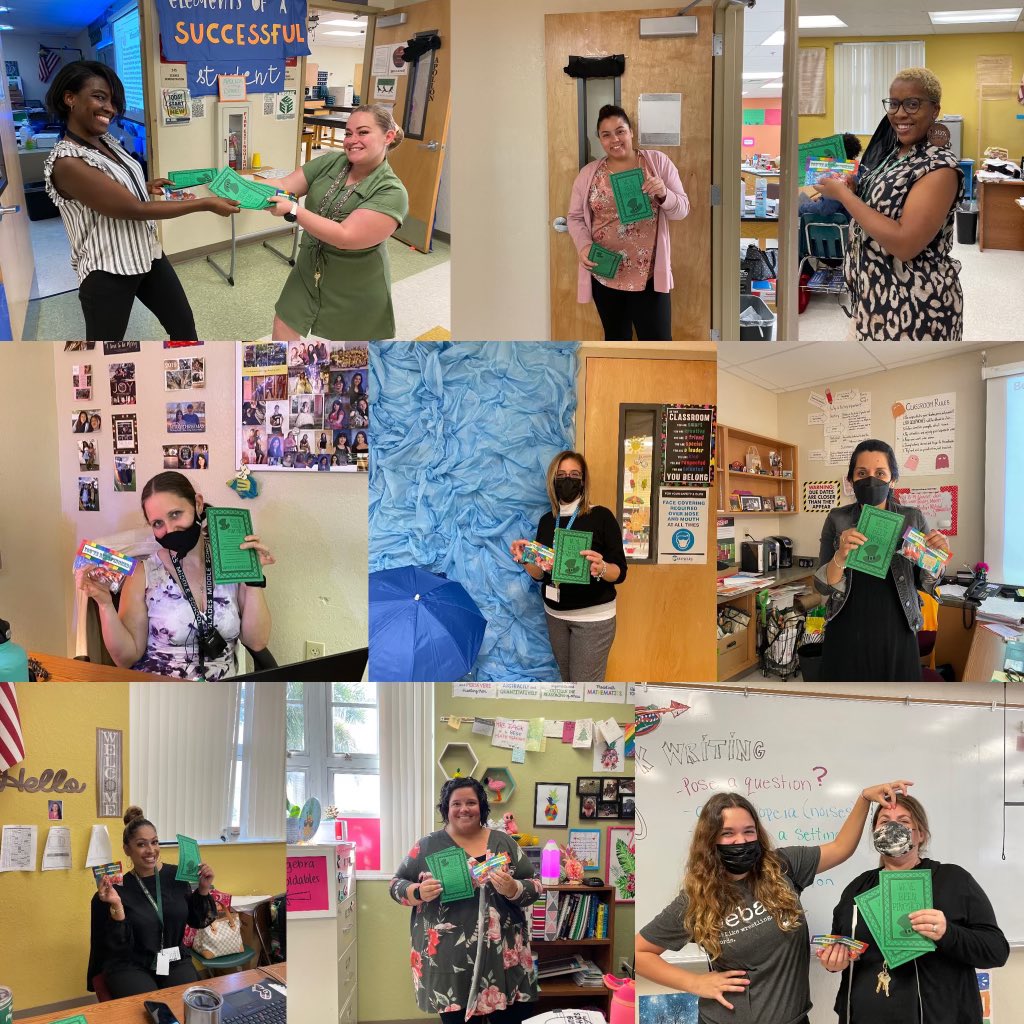 gms_pc's tweet photo. March Madness Continues 🍀! We have begun “pinching” our staff to show them how LUCKY we are to have them at Glades! #ShowTeachersYouCare #KindnessMatters #CreateACulture #BeTheChange @Glades_MS https://t.co/pIIK6S9kq6