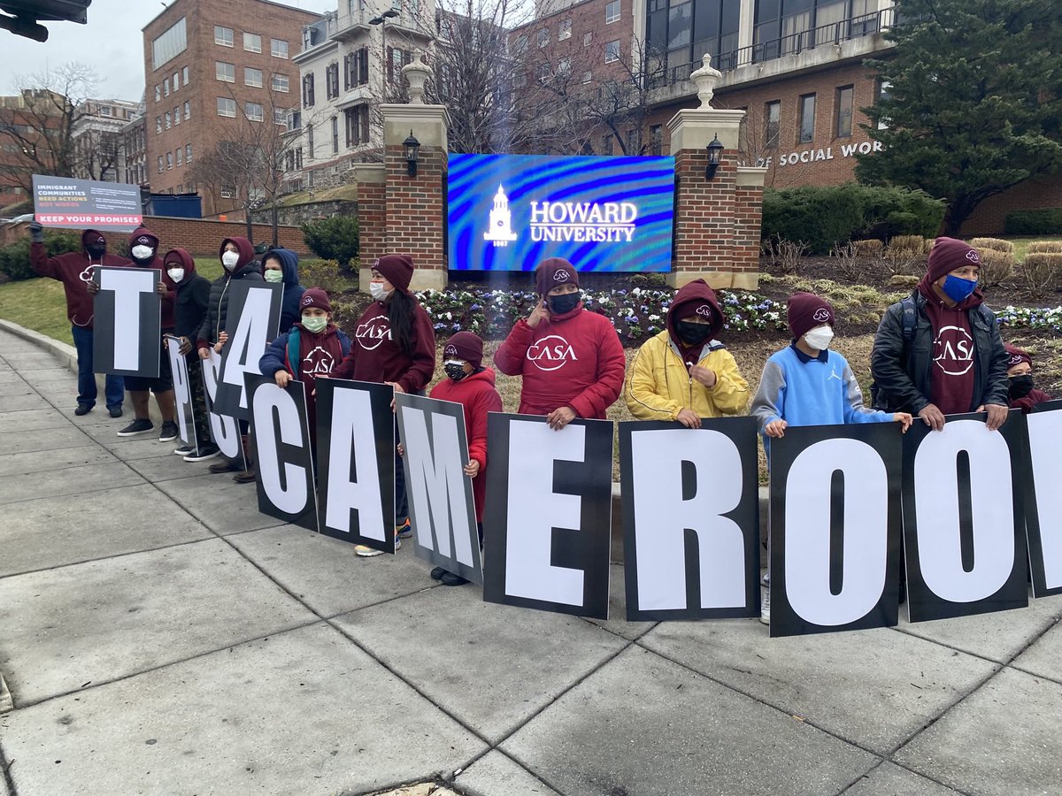 wearecasaorg's tweet photo. The time 🕐 is now @POTUS @VP to keep your promises. Tens of thousands of Cameroonians and allies demand that you grant #TPS4Cameroon now. You can save their lives! https://t.co/ro5Ghf8CtJ