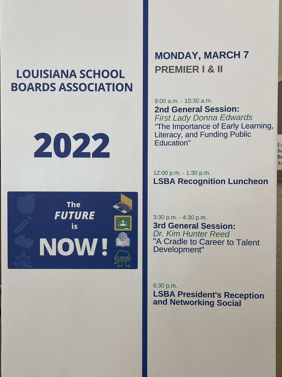 tlwmoore's tweet photo. What an honor and privilege to meet and chat with both @FirstLadyOfLA & @KimHunterReed, at the @LSBALeads 2022 Convention! Both Keynote Speakers were great! 💯🤗#EverydayExcellence #Literacy #ProfessionalDevelopmentMatters https://t.co/Mrhb6zQD4H