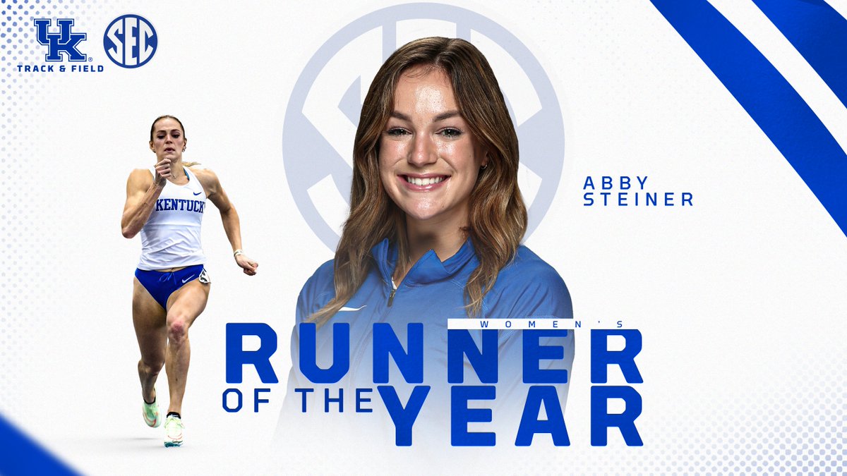 The greatest American indoor 200m runner of all time is now the <a href="/SEC/">Southeastern Conference</a> Women's Runner of the Year!

#UKTF x #SteinerSpeed