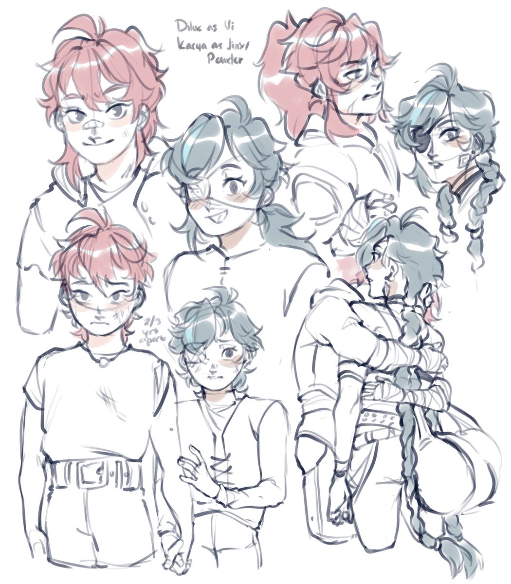 GI x Arcane AU!
More specifically, I just wanted to draw my favorite sad brothers as my favorite sad sisters
#genshinimpact #thomaluc #zhongchi #kaeyaalberich #dilucragnvindr