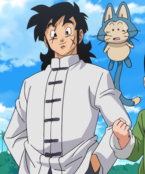 MerManSplash's tweet photo. My Head Cannon is that Yamcha and Maron end up Together. #DBZ 

1. Both are Sex Freaks
2. Maron likes Expensive Things. (Yamcha got Nice Car &amp; $ from Baseball?) 
3. Maron = Ditsy Bulma https://t.co/30kFXwUtD0