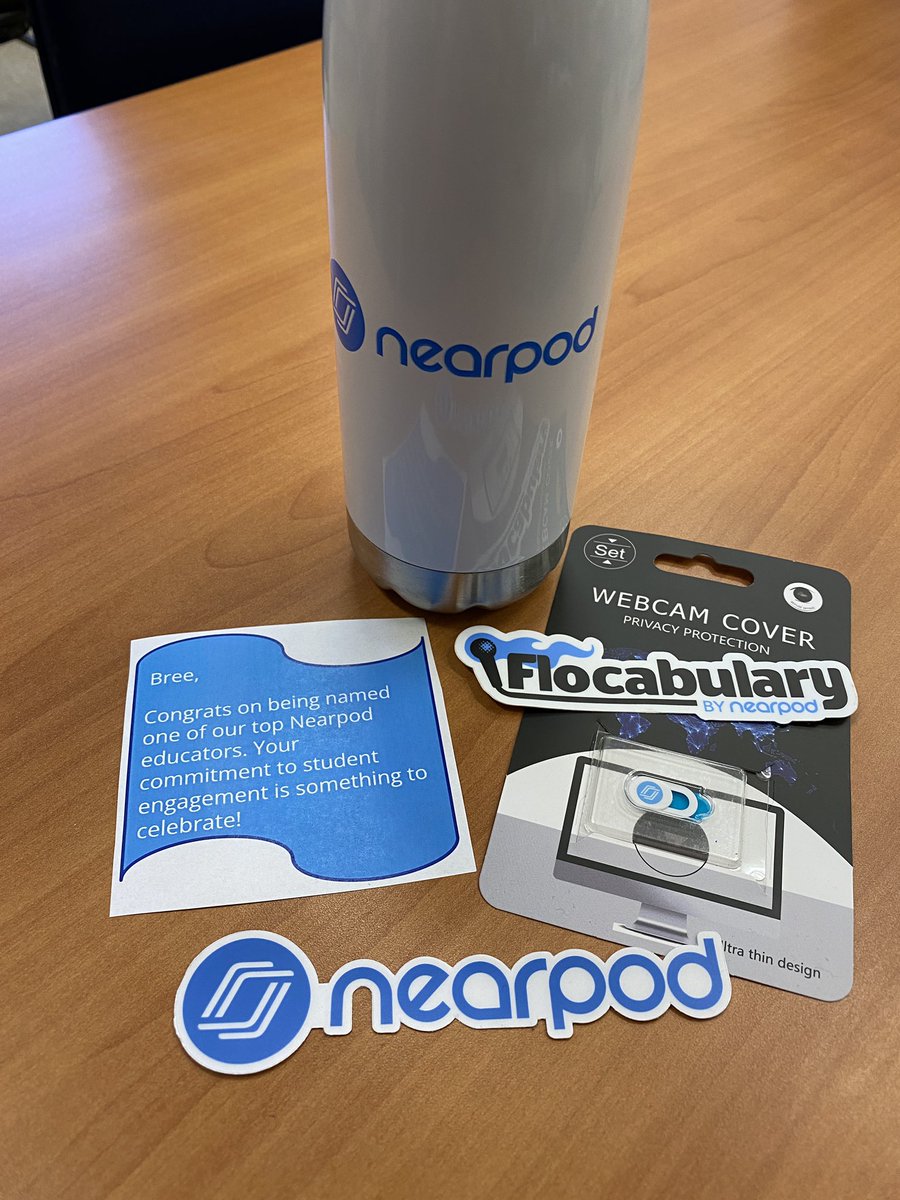 jansen5678's tweet photo. Well this was unexpected! Thanks for the gift, @nearpod I use your program every single day in the classroom. It has been a game changer for me! https://t.co/5hUkEf1fJf