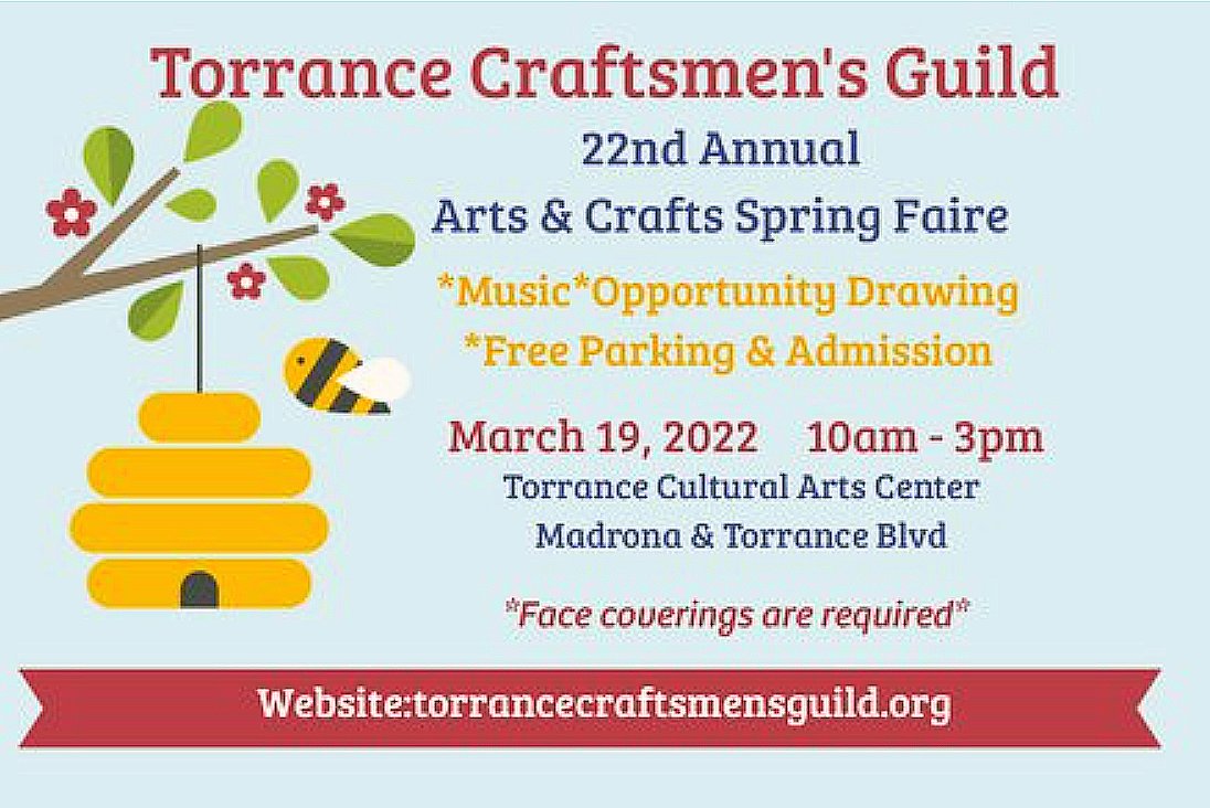 Our 22nd Annual Arts &amp; Crafts Spring Faire is coming up soon. Shop from over 40 handmade craft vendors. #handmade #craft fair #torrance